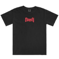 Black front flat lay