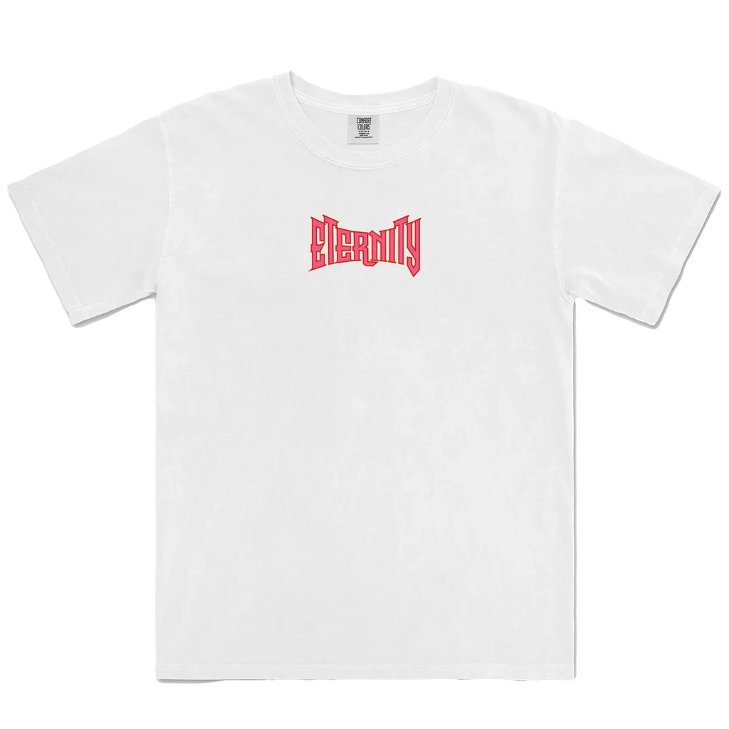 White front flat lay