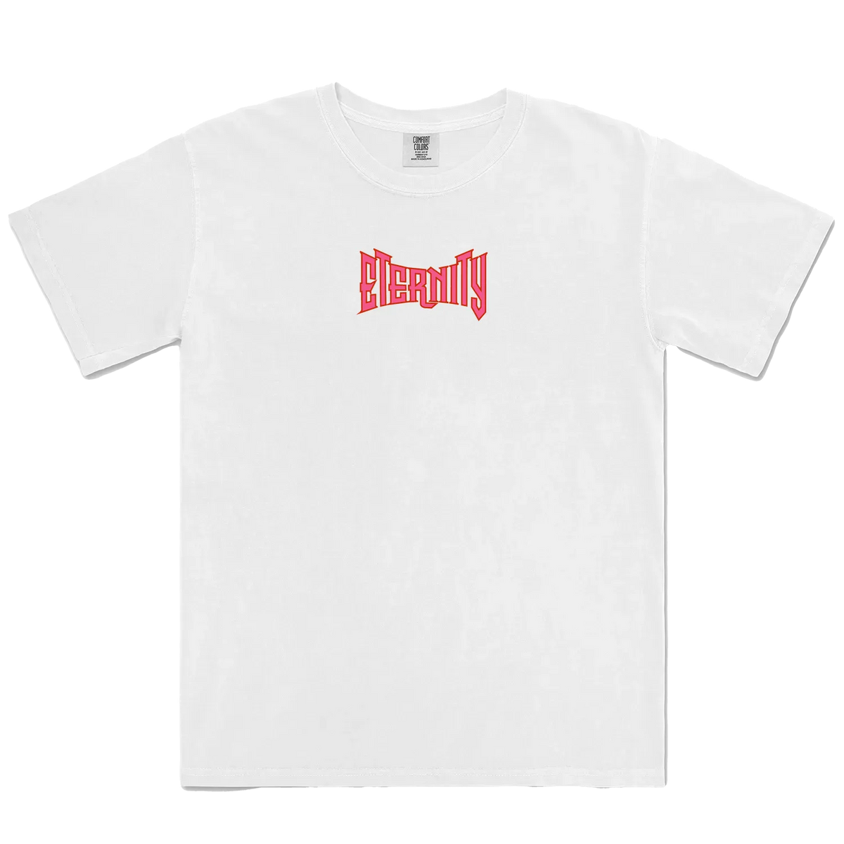 White front flat lay